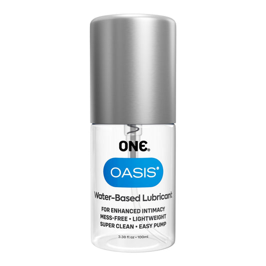 Oasis® Personal Water - Based Lubricant 3.38oz | Oasis® Personal Water - Based Lubricant 3.38oz ONE®