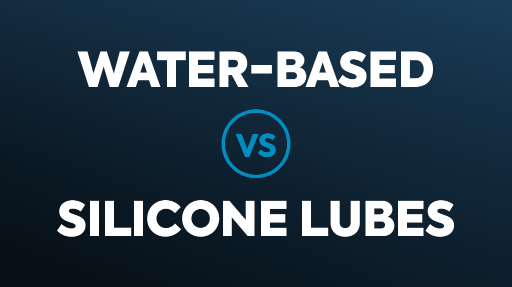 Water-based vs Silisone-based explanation text image