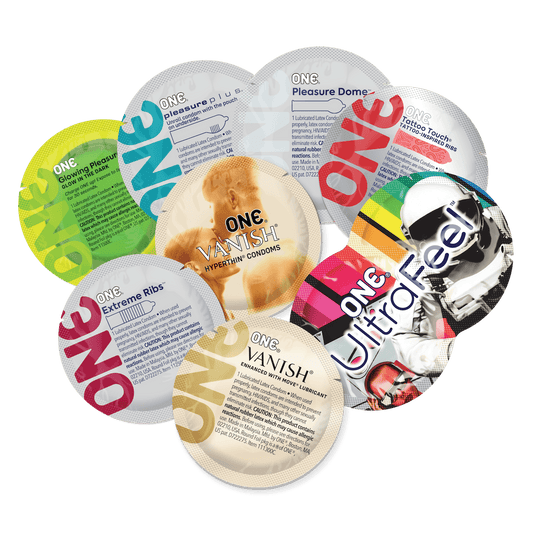 Premium Pleasures Condoms Variety Pack | Premium Pleasures Condoms Variety Pack ONE®